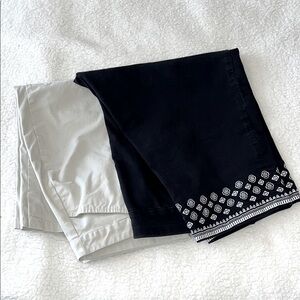 Croft & Barrow Bundle of 2 Capri Pants, 20W